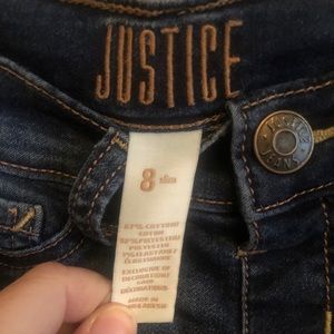 Little girls Justice Skinny Jeans
